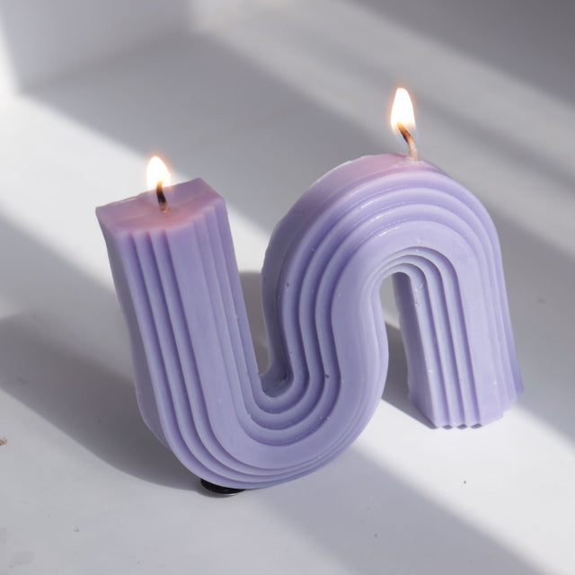 Candle Wax Spiral